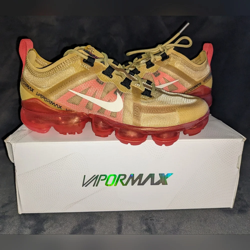 Nike Vapormax "Crimson Gold," NWT, Vintage Nike - Picture 2 of 14